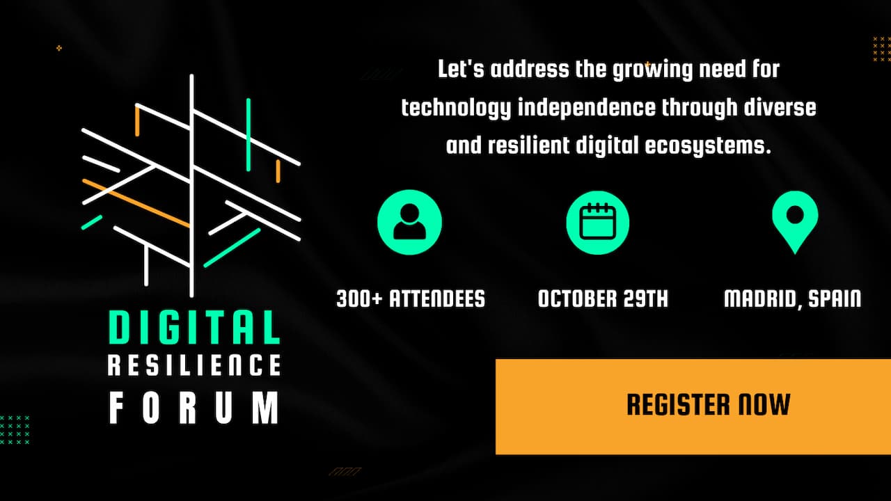 Digital Resilience Forum Banner