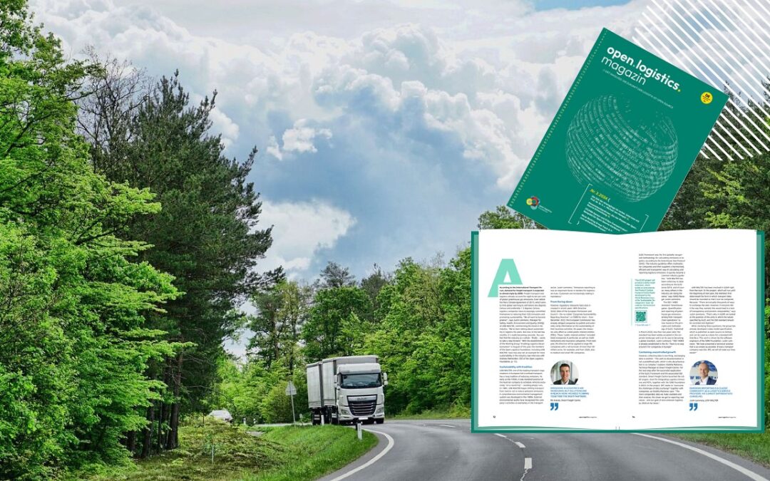 Green logistics: From freestyle via duty to standard